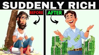 SUDDENLY RICH: 13 Things To Do If You Get Rich All Of A Sudden. (Step-by-Step)