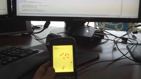 Windows Mobile - Bouncing Balls