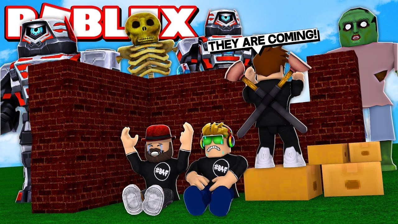 Blox4fun Squad Build Survive In Roblox Youtube - blox4fun squad facing zombie apocalypse in roblox