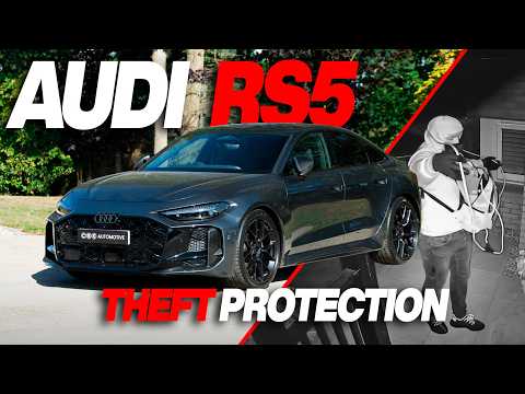 Protecting the NEW Audi RS5 From Theft! | Ghost Immobiliser + S5 Tracker