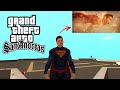 Gta san Andreas superman mod | Gta san superman #gtashorts