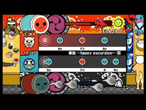 【太鼓の達人Wii3】春遊(裏・1P) 全良