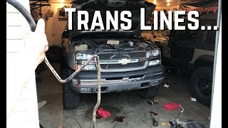 4L60E Transmission Line Replacement... TERRIBLE