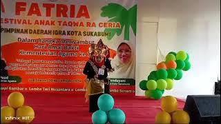 Tari kreasi anak Paud 'injit-injit semut' Ra Al-Mahdi Center