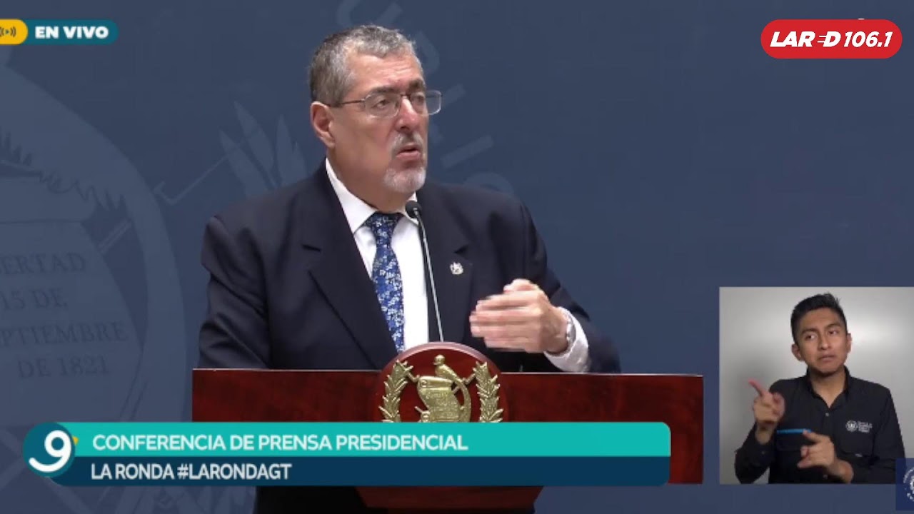 #LaRedLive | Bernardo Arévalo habla en La Ronda