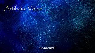 Artificial Voice