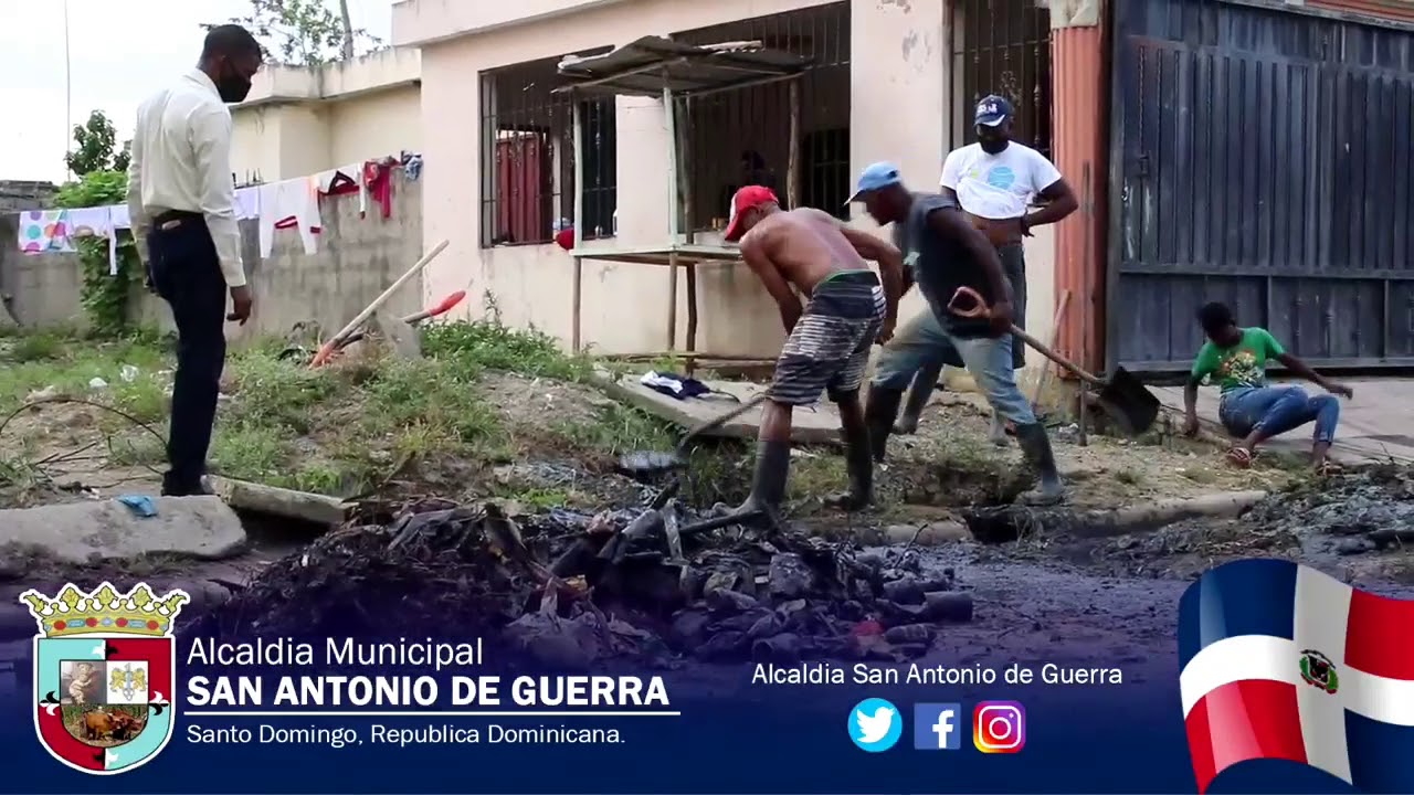 Alcalde César Rojas se trasladó a la calle Brujuelas. - YouTube