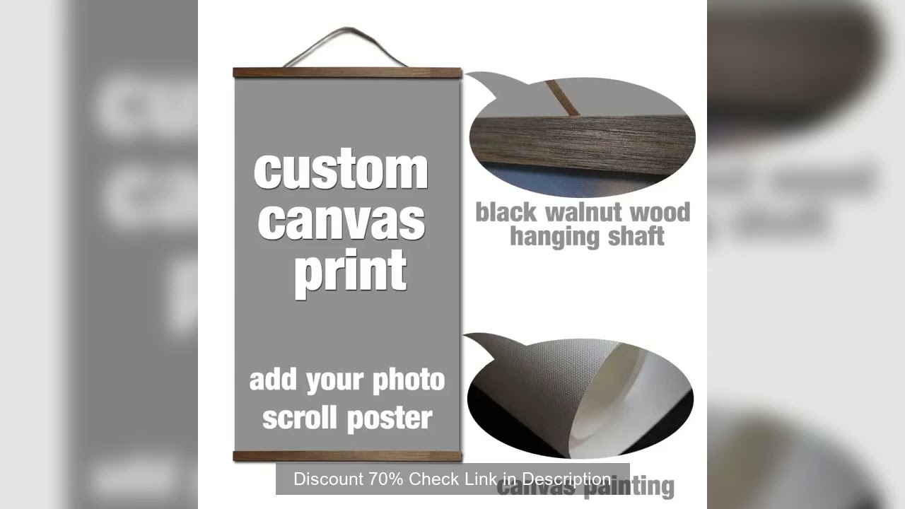 custom print canvas your picture favorite photo family baby canvas painting poster and wall art with