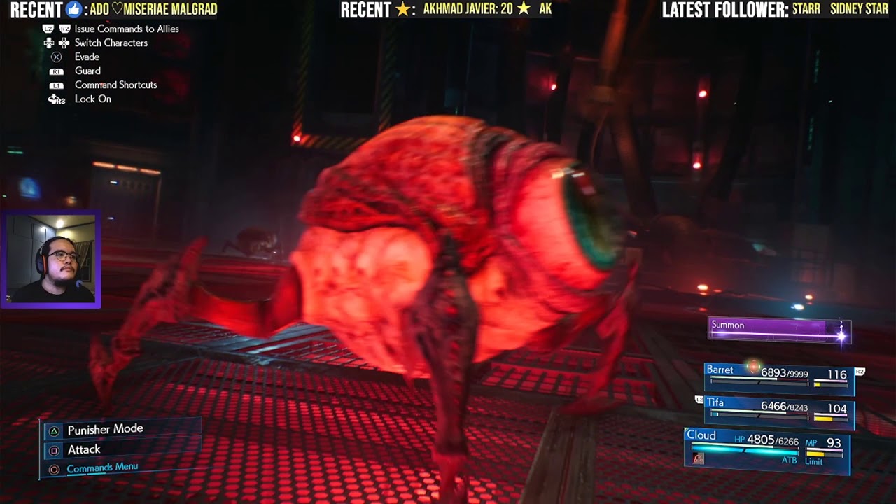 [FFVII Remake] VS Specimen H0512 HARD mode YouTube