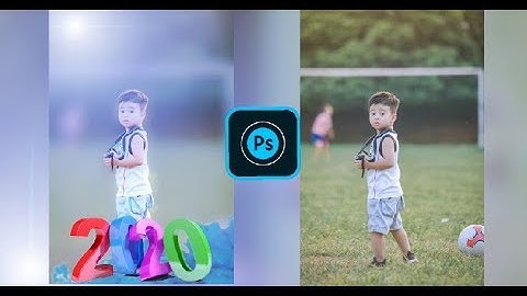 Ps Touch New Year 2020 Editing | Blur Background Tutorial | Photoshop 2020 Ideas