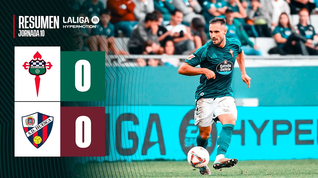 Racing Club Ferrol vs SD Huesca | 20.10.2024 | RESUMEN LALIGA ...