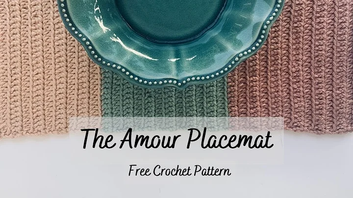 Create Your Own Amour Placemat with this Free Crochet Pattern!