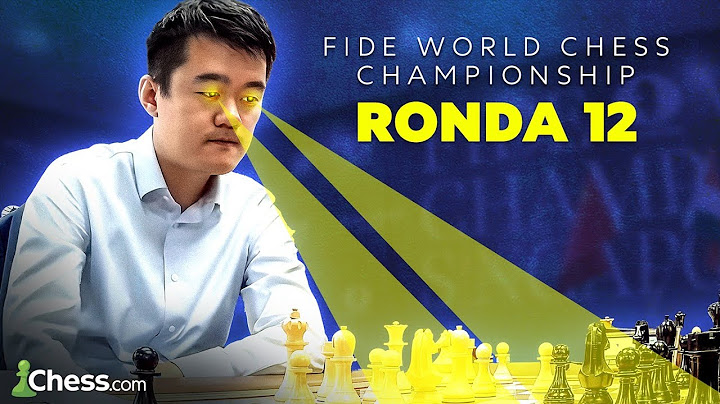 VUELVE el MEJOR DING LIREN ⭐ Campeonato del Mundo de ajedrez (12)