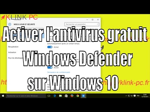 Vidéo: Comment Activer L'antivirus