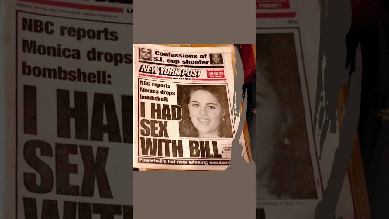 Should Bill Clinton Have Resigned? Bill Clinton Monica Lewinsky 