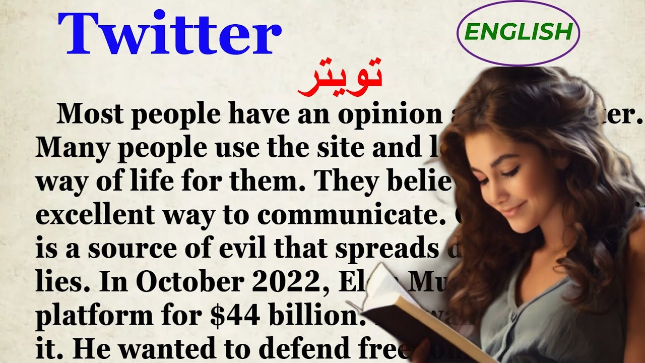 Reading practice to improve your pronunciation in English | Improve Our English: Twitter