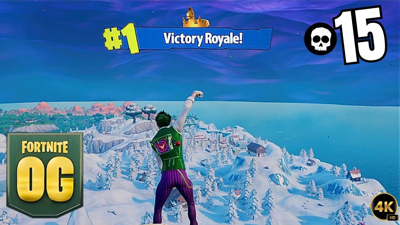 15 Bomb 💣 FORTNITE OG Season 7 Zero build Gameplay Wins | 