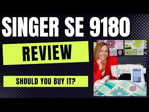 Singer 9180 Sewing & Embroidery Machine REVIEW - Should You Buy It?