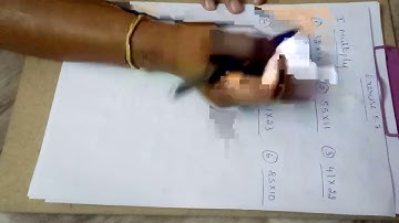 3rd Standard Math Multiplication 2