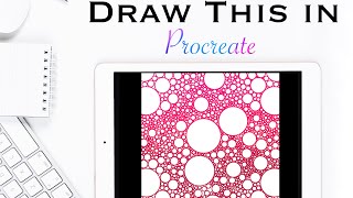 How to create Aesthetic Wallpaper in IPad | Easy Procreate Tutorial #procreatedrawing #digitalart #2 screenshot 5