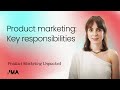 Product marketing key responsibilities