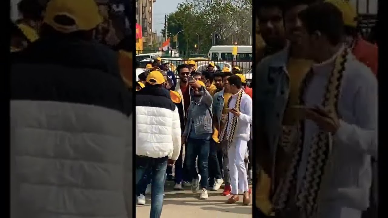 @elvishyadav @elvishyadavvlogs in ahir regiment protest .. 