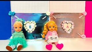 Elsa and Anna toddlers do crafts in their room by divernic doll adventures 131,626 views 4 months ago 11 minutes, 1 second