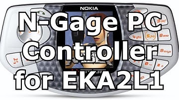 Using a Nokia N-Gage as a bluetooth controller for EKA2L1