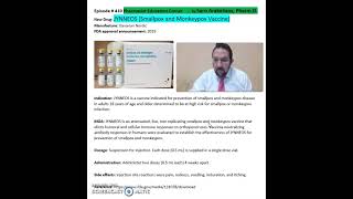 Jynneos Smallpox And Monkeypox Vaccine