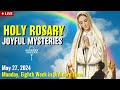 🔴 Rosary Monday Joyful Mysteries of the Rosary May 27, 2024 Praying together