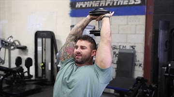 Overhead Dumbbell Triceps Extensions: How To