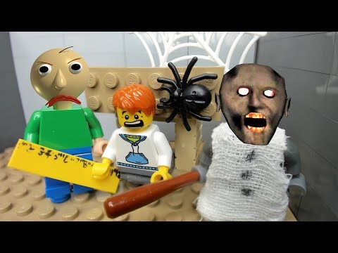 GRANNY LEGO THE HORROR GAME ANIMATION Baldi's Basics 2