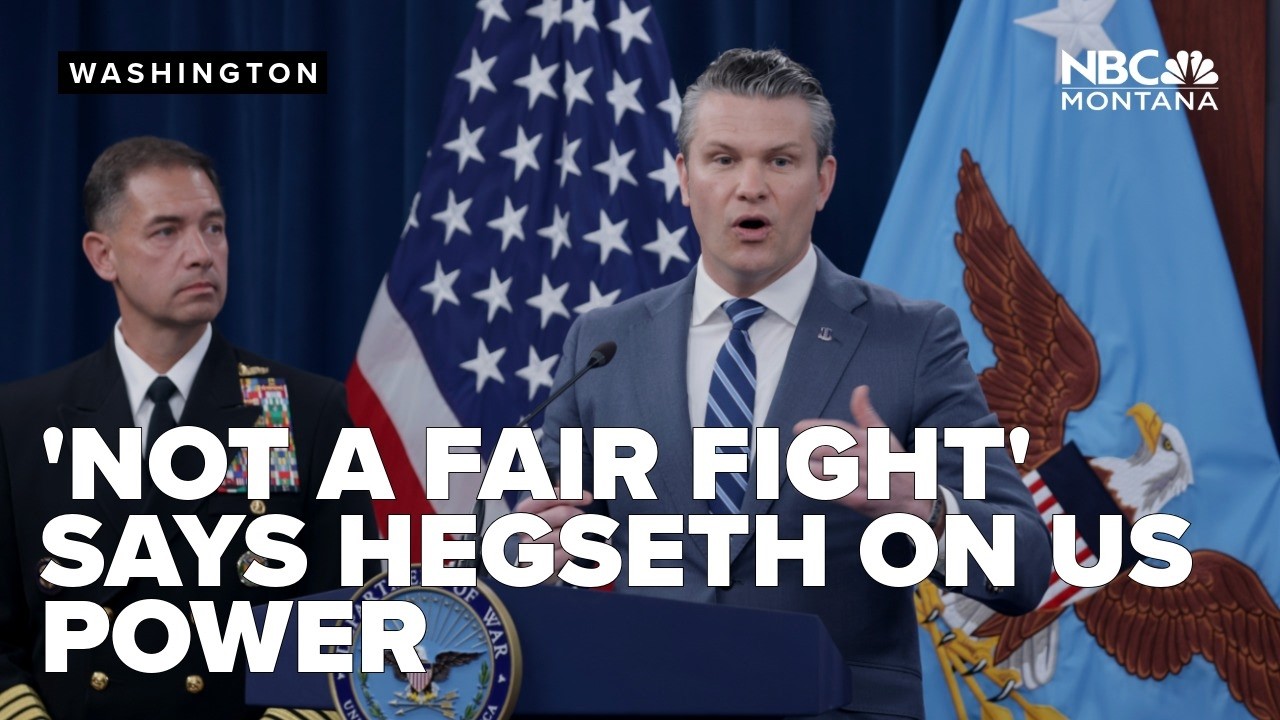 Not a fair fight': Hegseth on US power, resources against Iran as