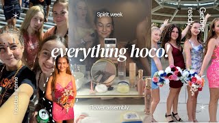 Everything Homecoming!💐 Getting ready|Football game|