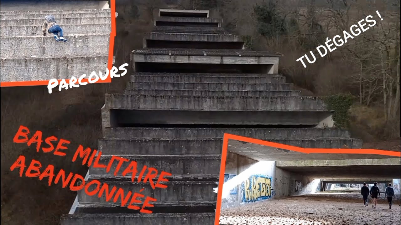 URBEX - BASE MILITAIRE ABANDONÉE (+parkour sur le toit)