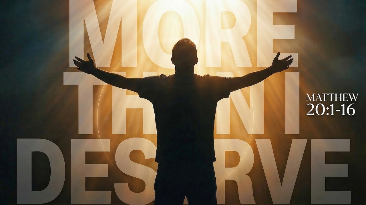 More Than I Deserve / Matthew 20:1-16 / Jason Powell
