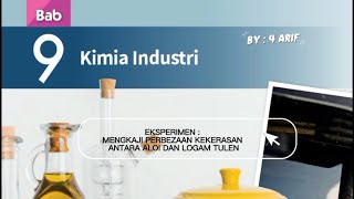 Sains T4 | Bab 9 Kimia Industri | Mengkaji Perbezaan Kekerasan Aloi dengan Logam Tulen 