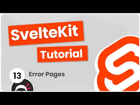 SvelteKit Crash Course Tutorial #13 - Error Pages