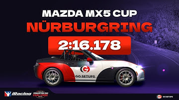 iRacing | Mazda MX5 - Nurburgring GP BES/WEC - Production Car Challenge - 2025 S4 Week 5 | Hotlap