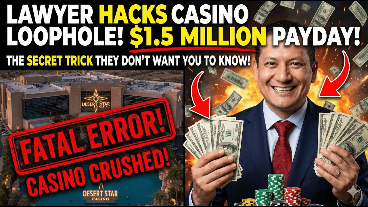 The Lawyer Who Beat the Casino: A Million Dollar Contract Loophole