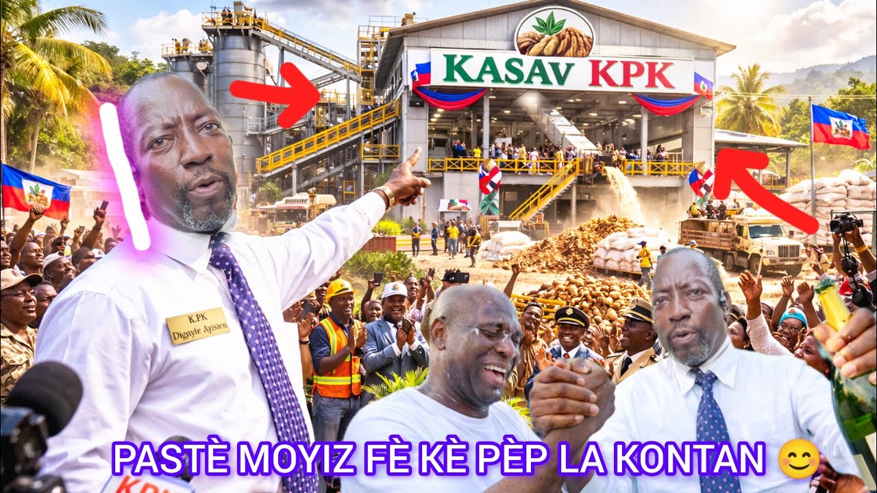 PASTÈ MOISE PALE👏SE POU TOUT BÈL PWOJÈ SA YO NÈG YO ARETEL LA😯POPILASYON AN BAT BRAVO POU PASTÈ A