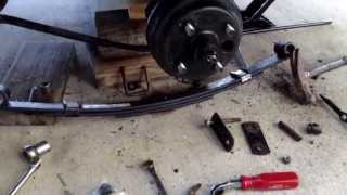 HOW TO REPLACE and UPGRADE REAR HEAVY DUTY LEAF SPRINGS on EZ GO TXT GOLF CART