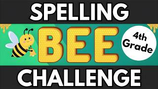 Can You Spell These 20 Words 4th Grade Spelling Challenge 🐝#spelling #spellingtest