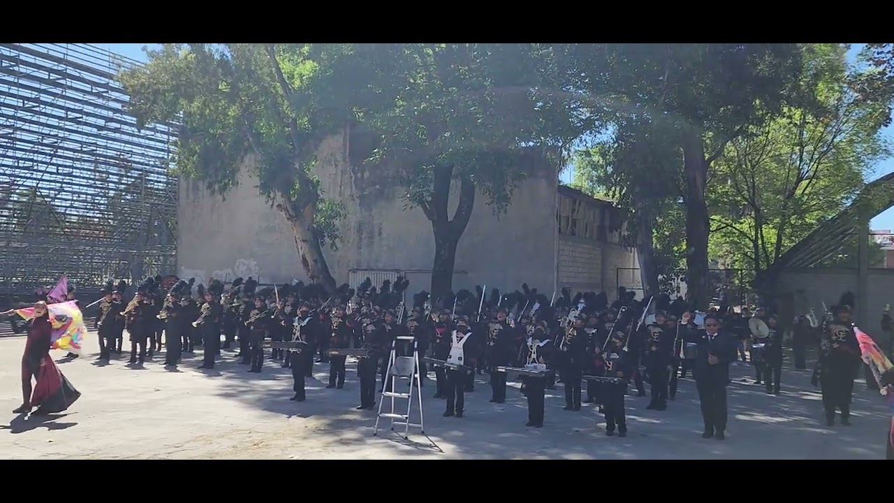 AGUILUCHOS MARCHING BAND 66 aniversario 