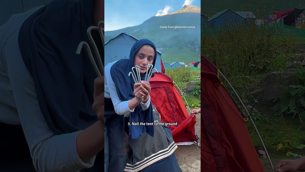 CAMPING ALONE in RATTI GALI LAKE Kashmir