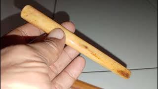 pipa rokok tulang gajah asli dan bukan gading gajah