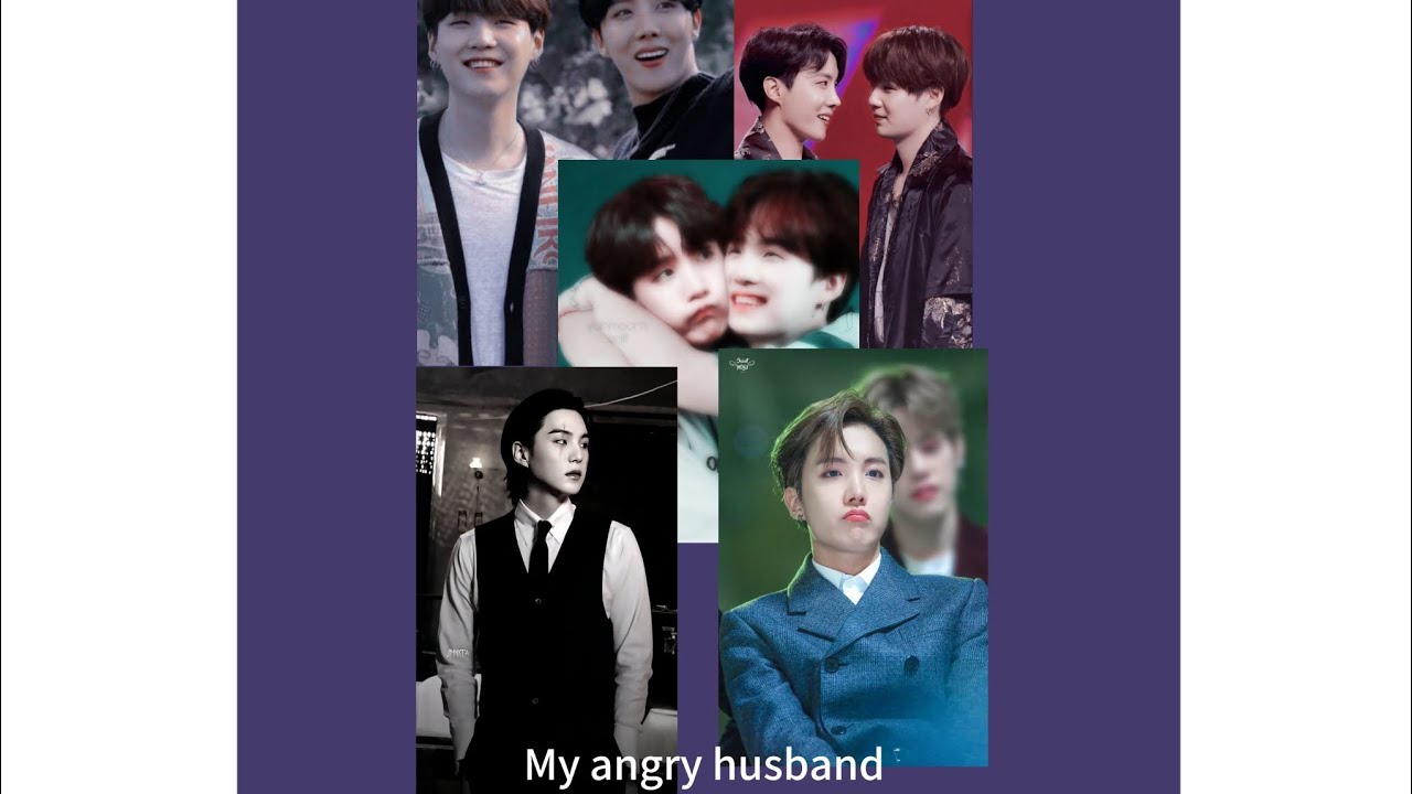 My angry husband 😌🌹🥀. Oneshot.(Suga and j-hope).