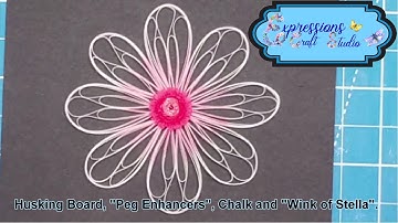 Quilling - NEW  technique for Husking Board??