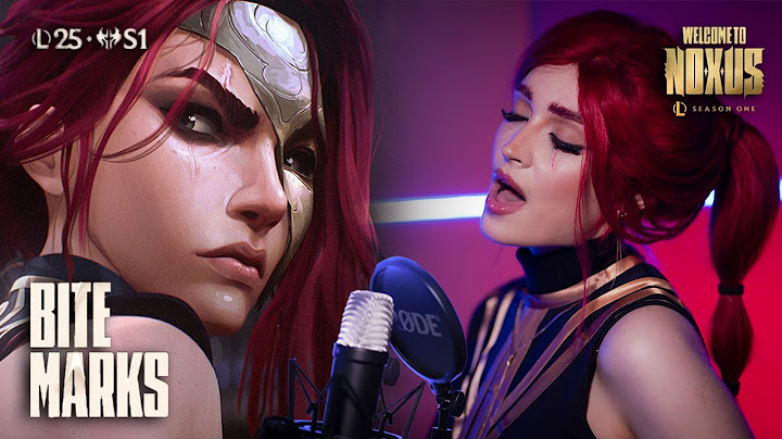 Katarina sings Bite Marks | Cover by Wonder | League of Legends 2025 Welcome to Noxus