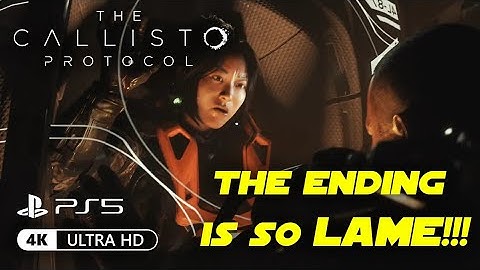 The Callisto Protocol - PS5 Walkthrough Gameplay Part 10 (ENDING IS SO LAME!!!)